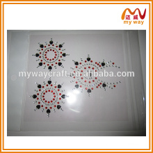 Exotic acrylic sticker is the set of hair tattoo sticker